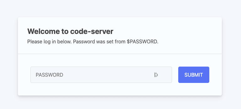 VS Code Login